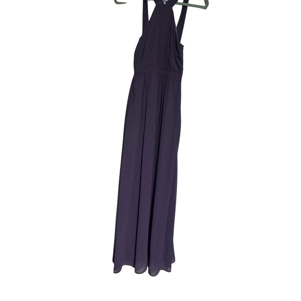Lulus Air of Romance Dusty Purple Maxi Dress Medium Formal Flowy Evening gown - Picture 3 of 8